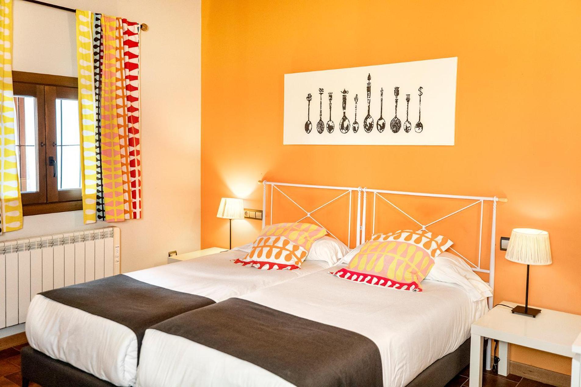 Hotel La Fonda De La Estacion La Puebla De Valverde Kamer foto