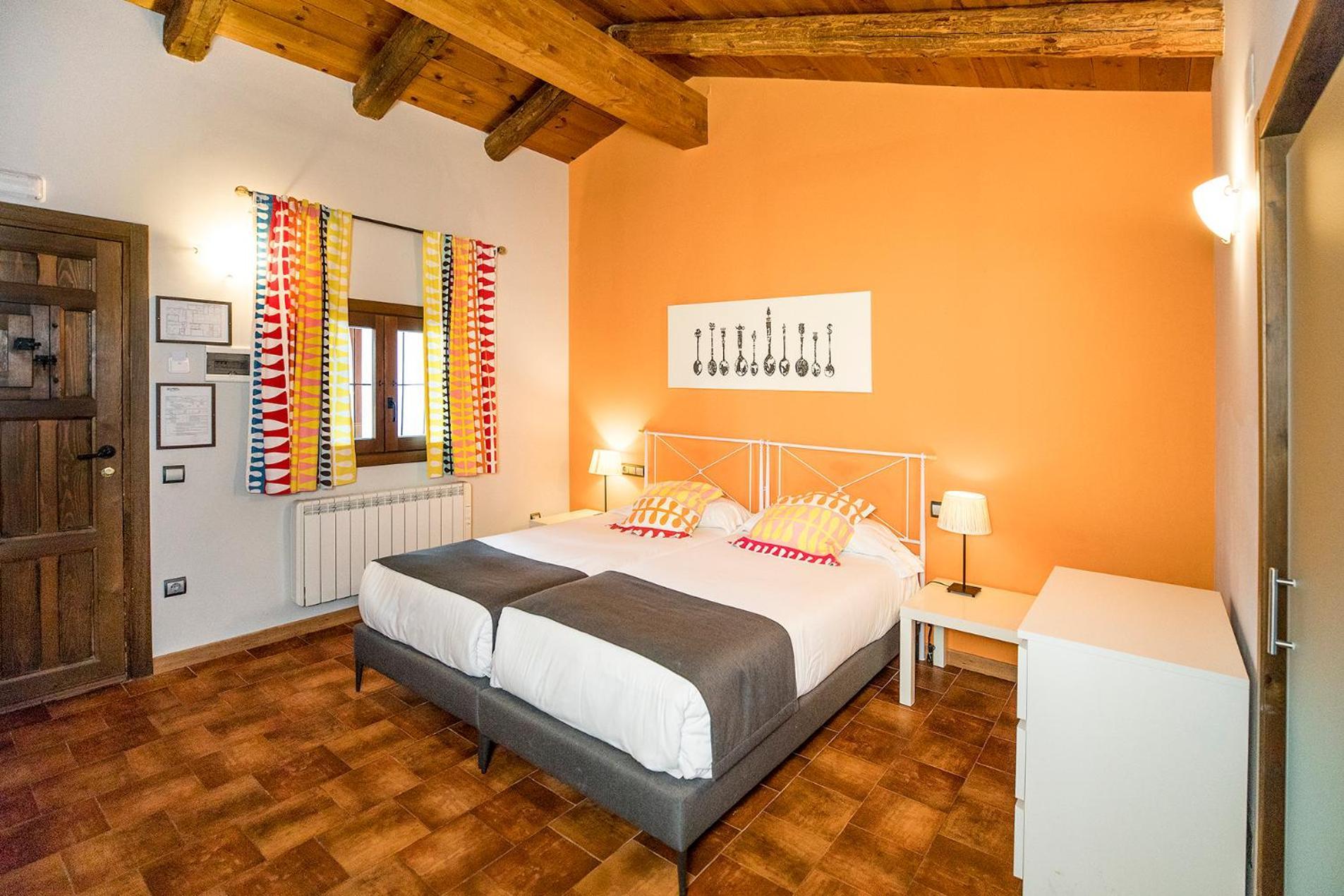 Hotel La Fonda De La Estacion La Puebla De Valverde Kamer foto