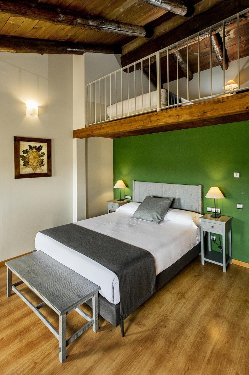 Hotel La Fonda De La Estacion La Puebla De Valverde Kamer foto